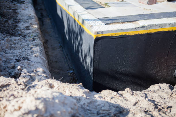 Residential Waterproofing installation at a Quincy, WA home by SJ Waterproofing Pros